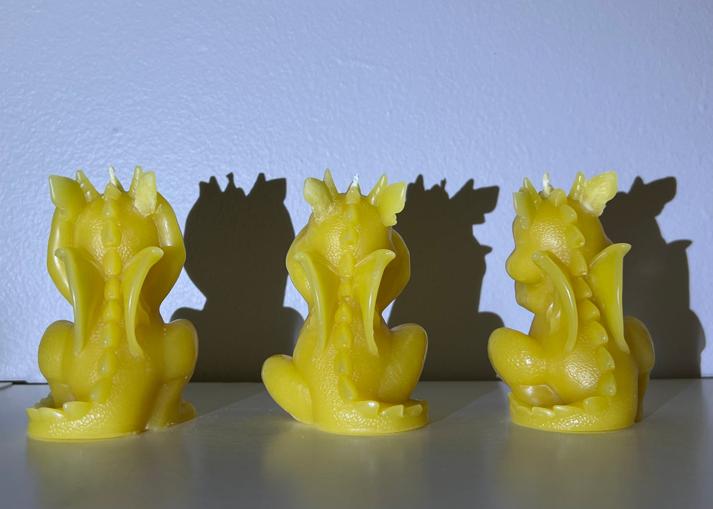 No Evil Dragons Beeswax Candle Set