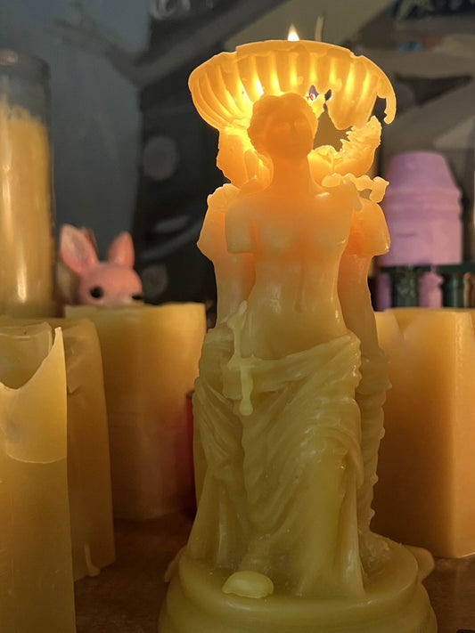 Trimorphos Goddess Candle